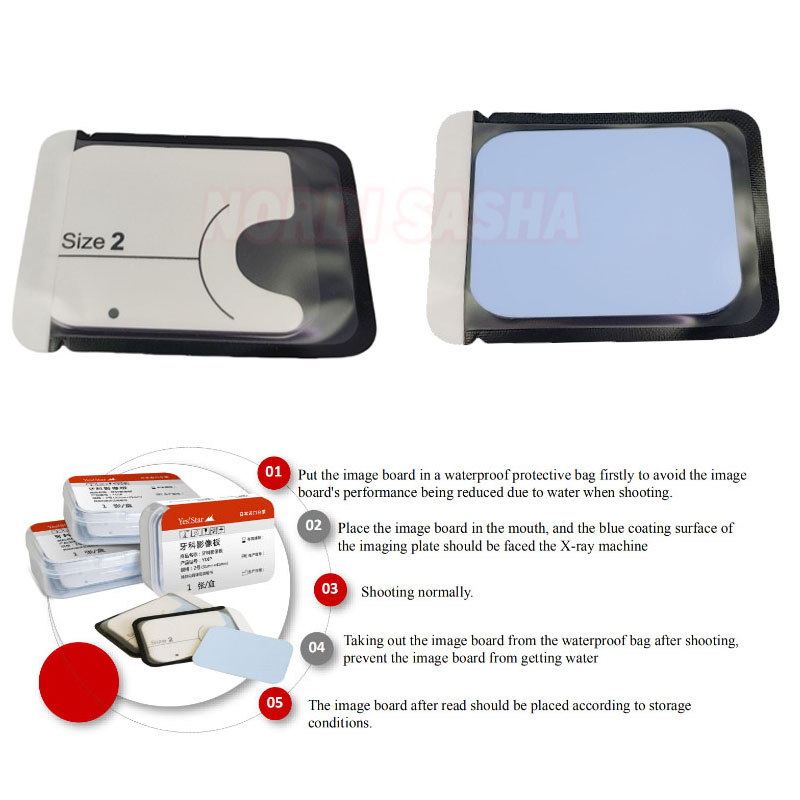 Medical X - 1Pcs 치과 형광체 이미지 플레이트 IP