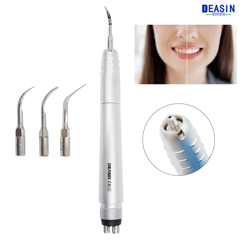 Ultrasonic Cleaner Lab - 3 가지 팁이있는 새로운 치과 용