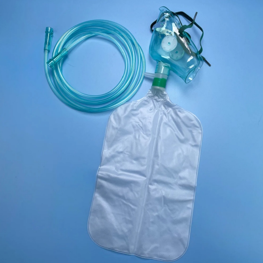 튜브가 있는 1Pc 성인 고농도 산소 페이스 마스크.  - Oxygen Mask Non-Rebreather 리뷰 및 가격