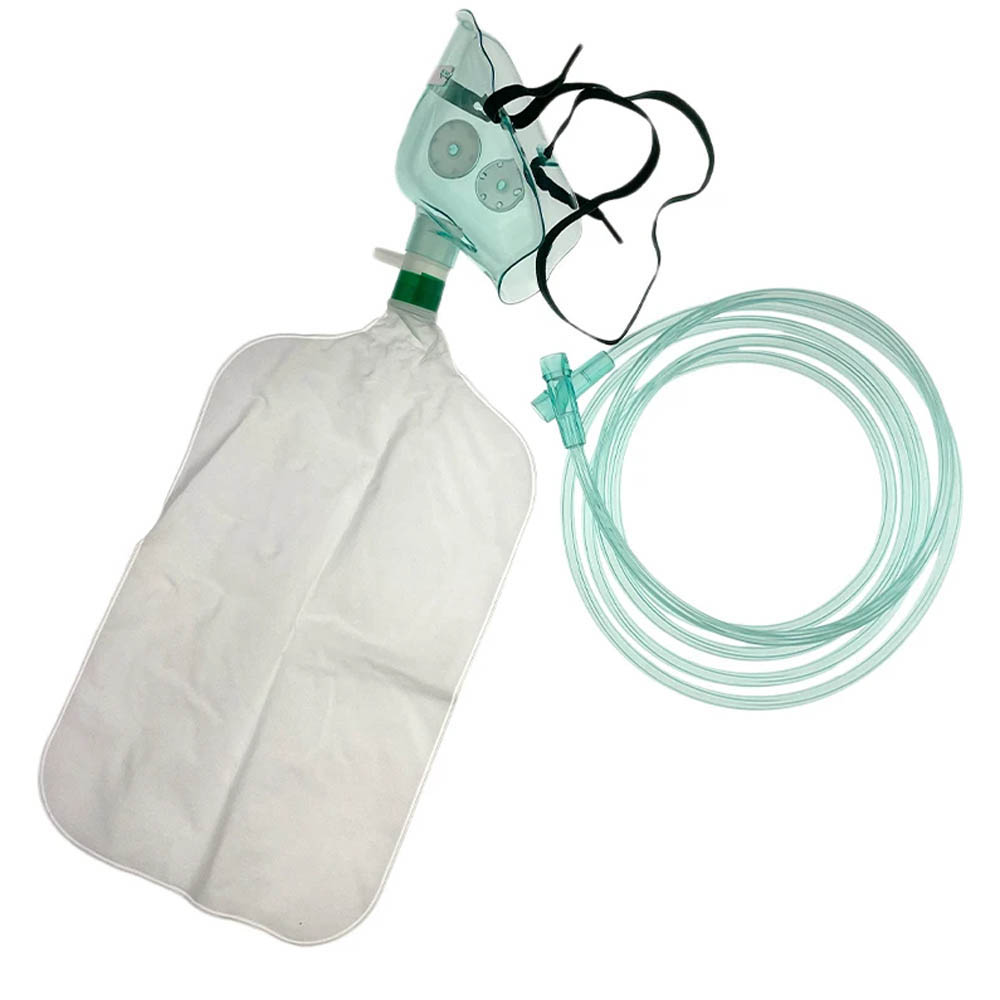 성인용 비재호흡식 산소 마스크(저장백이 있는 산소 마스 - Oxygen Mask Non-Rebreather 리뷰 및 가격